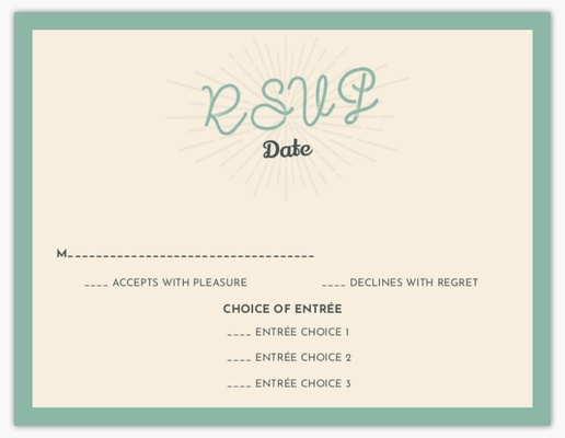 A jeść, pić i być w związku małżeńskim bryllup invitation gray cream design for Wedding