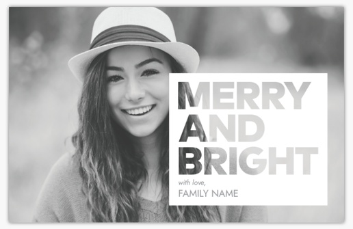 A cut out type new2018 white gray design for Holiday with 1 uploads