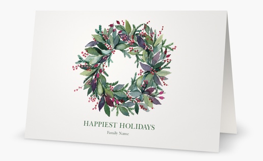 A traditional christmas wreath white gray design for Holiday