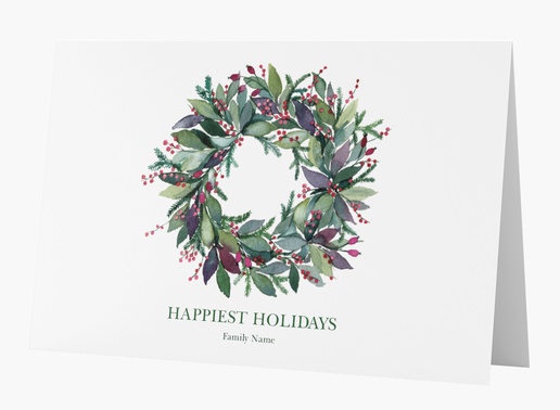 A traditional christmas wreath white gray design for Holiday