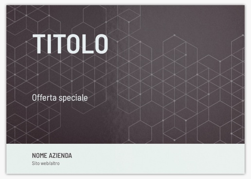 Anteprima design per Galleria di design: cartoline promozionali per articoli tecnologici, A6 (105 x 148 mm)