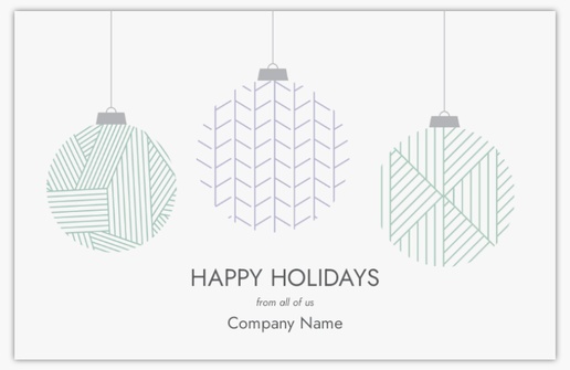 A business patterned ornaments white design for Holiday
