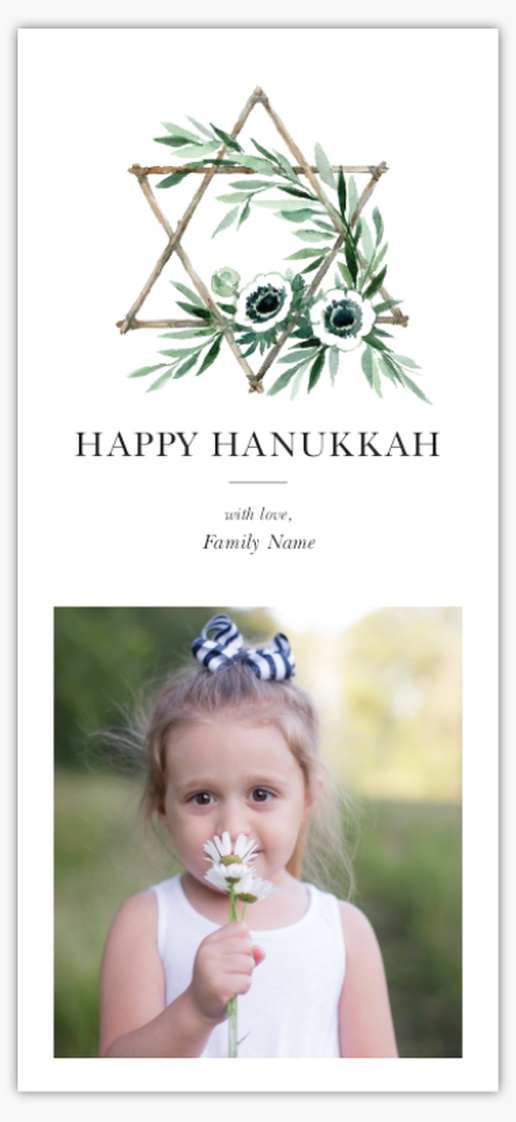 A jewish hanukkah gray green design for Floral with 1 uploads