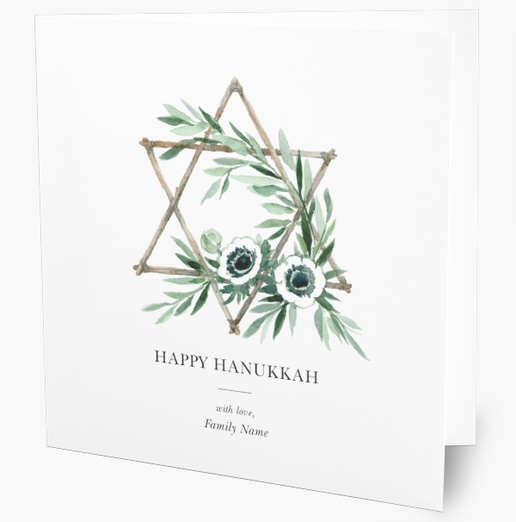 A 1 zdjęcie jewish star cream gray design for Hanukkah