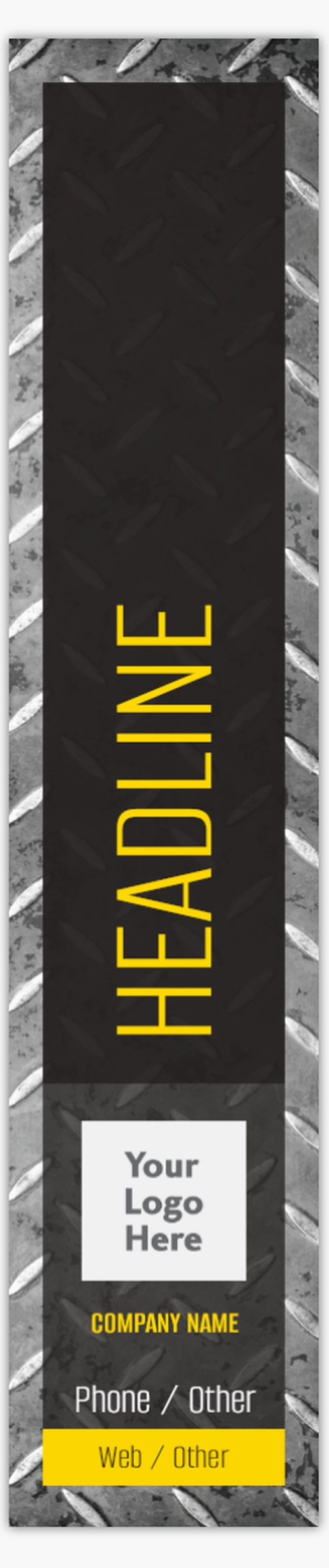 Design Preview for Manufacturing & Distribution Vinyl Banners Templates, 2.5' x 12' Indoor vinyl Single-Sided