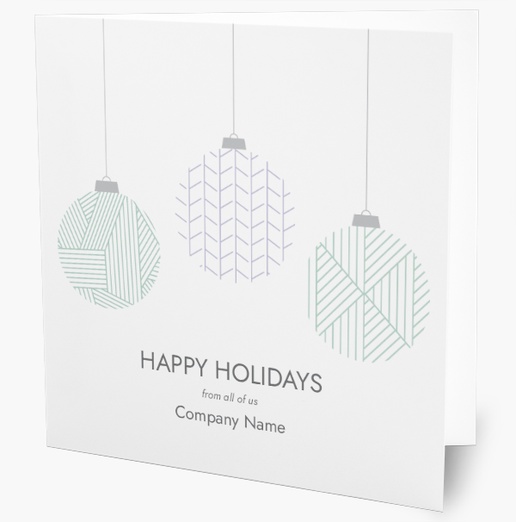 A business patterned ornaments white gray design for Holiday