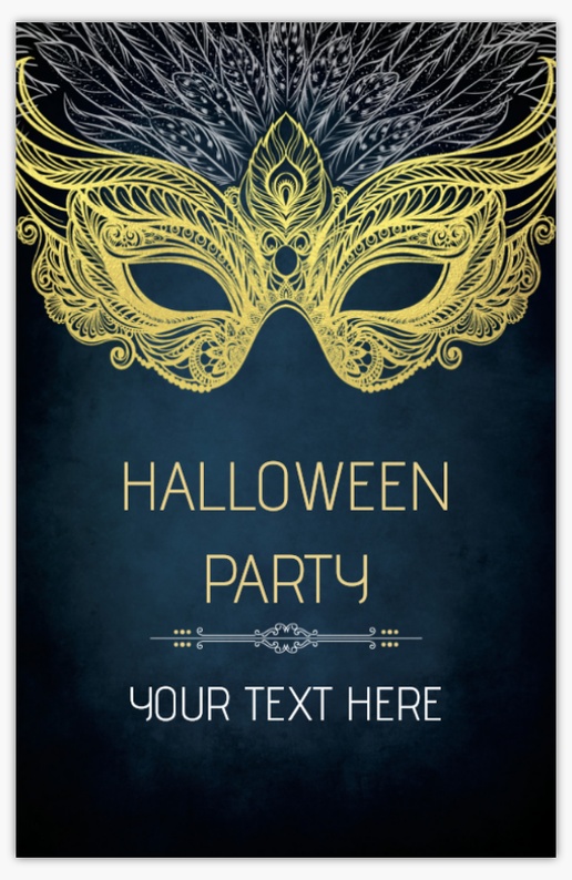 Design Preview for Theme Party Foam Boards Templates, 11" x 17"