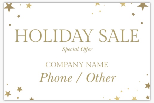 A holiday sales holiday sale brown yellow design for General Party