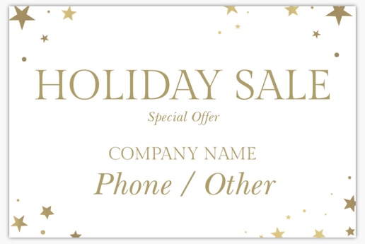 A holiday sales holiday sale gray cream design for General Party