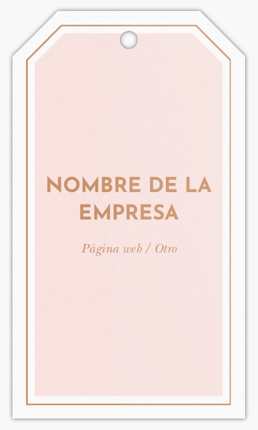 Un minimalista vertical diseño blanco rosa para Moderno y sencillo