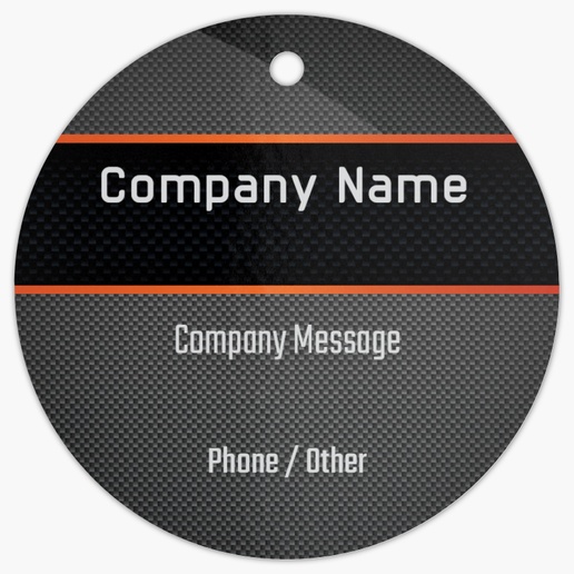 Design Preview for Automotive & Transportation Hang Tags Templates, 2.5" x 2.5" Circle