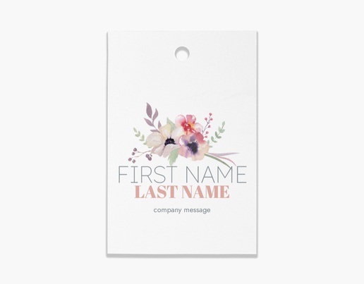 Design Preview for Design Gallery: Hang Tags, 2" x 3" Rectangle