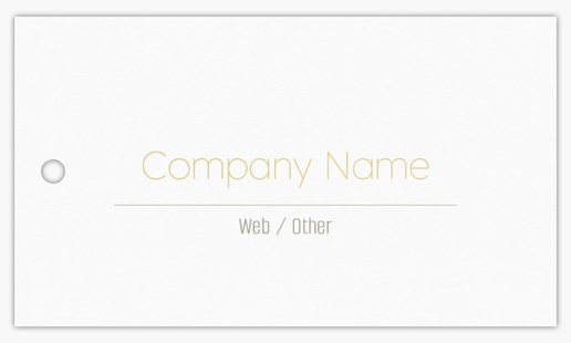 A gold flashy white cream design for Modern & Simple
