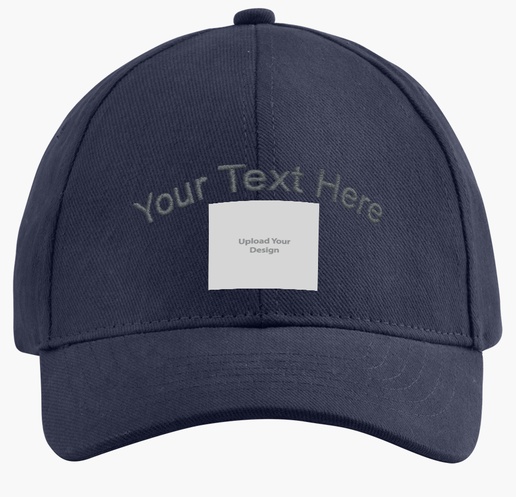 Design Preview for  VistaPrint® Embroidered Cap Templates