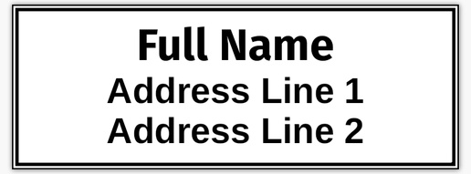 A photo address black design for Address