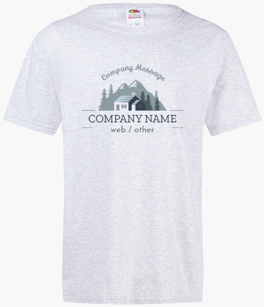 A camp camping gray design for Summer