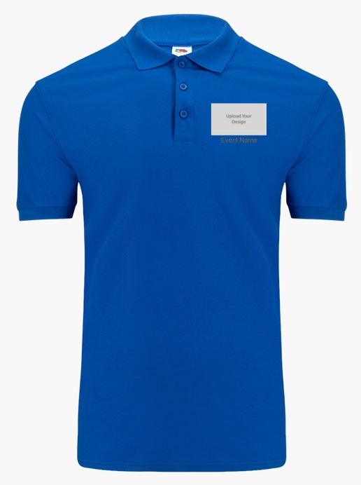 Design Preview for Design Gallery: Art & Entertainment Fruit of the Loom® Polo Shirt