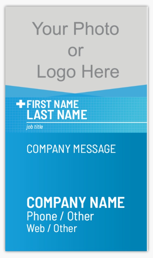 A physician logo blue design for Modern & Simple with 1 uploads