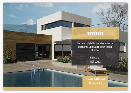 Anteprima design per Galleria di design: cartoline promozionali per settore immobiliare, A6 (105 x 148 mm)
