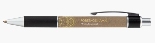 Förhandsgranskning av design för Designgalleri: Bröllop VistaPrint® kulspetspenna med design runtom