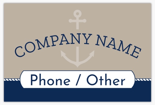 Design Preview for Boats & Maritime Lawn Signs Templates, 12" x 18" Horizontal