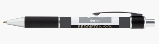 Forhåndsvisning av design for Designgalleri: Bedriftstjenester VistaPrint® kulepenn med omsluttende design