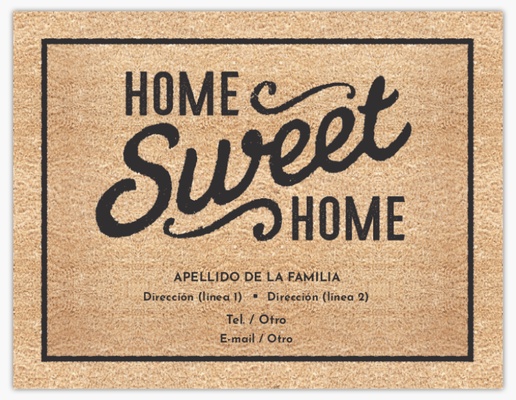 Un anuncio conmovedor hogar, dulce hogar diseño marrón para Eventos