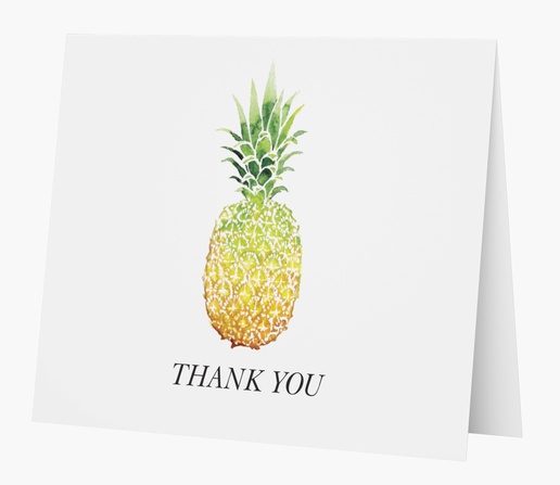 A watercolor pineapple pineapple white yellow design for Moving