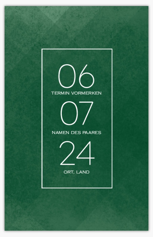 Designvorschau für Designgalerie: Save-the-Date-Karten Minimalistisch, 18.2 x 11.7 cm