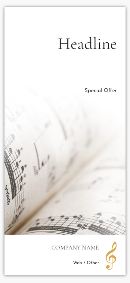 A musical music composer white gray design for Events