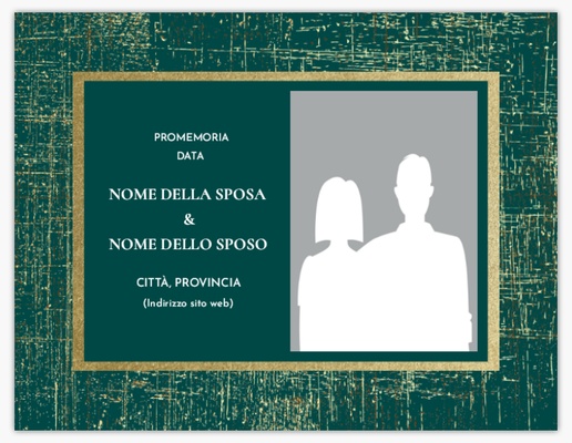 Anteprima design per Galleria di design: Biglietti Save the date per Inverno, 13,9 x 10,7 cm