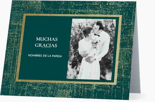 Vista previa del diseño de Galería de diseños de tarjetas de saludo para eventos de boda, Plegada 13,9 x 10,7 cm