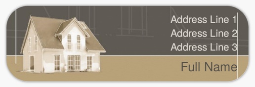 A rezidenční custom homes gray brown design