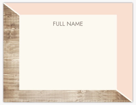 Design Preview for Design Gallery: Personalized Note Cards, Flat 5.5" x 4"