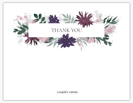 A deep shades of florals floral white purple design for Spring