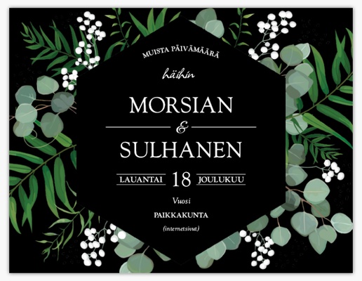 Mallin esikatselu Mallivalikoima: Talvi Muista päivämäärä -kortit, 13,9 x 10,7 cm