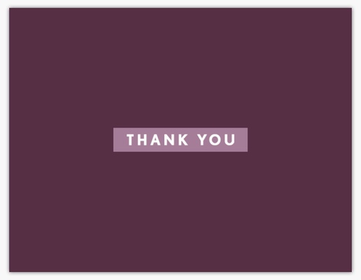 A thank you modern purple pink design for Business