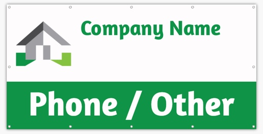 Design Preview for Construction, Repair & Improvement Mesh Banners Templates, 4' x 8'