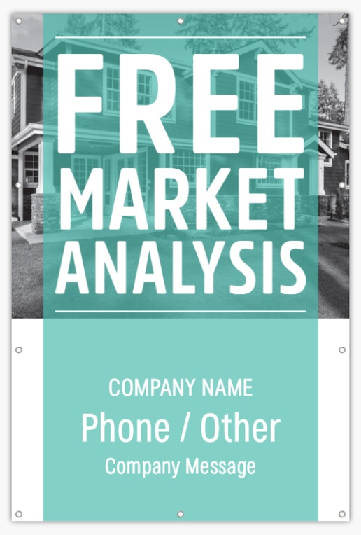 A market analysis free green gray design for Modern & Simple