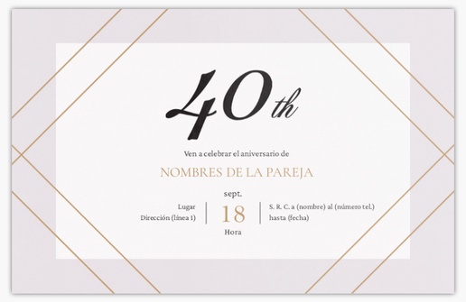 Vista previa del diseño de Galería de diseños de tarjetas e invitaciones para cumpleaños significativos, Plano 18,2 x 11,7 cm