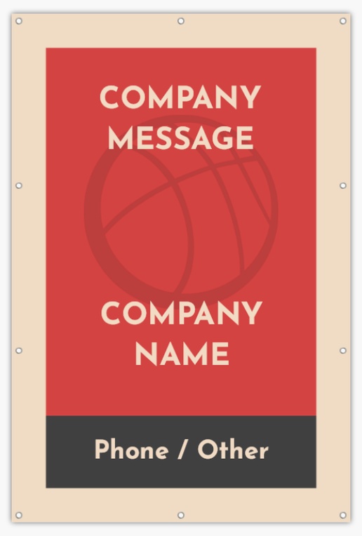 A basketball team player gray red design for Modern & Simple