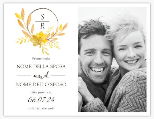 Anteprima design per Galleria di design: Biglietti Save the date per Primavera, 13,9 x 10,7 cm