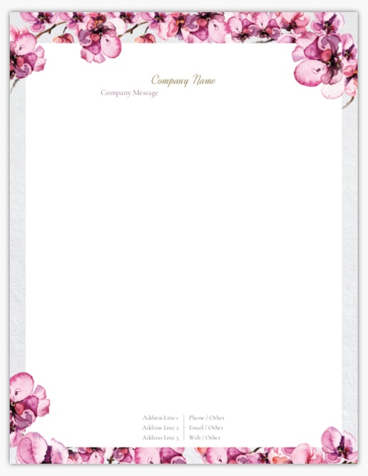 A wedding planner wedding white pink design for Elegant