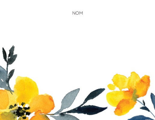 Aperçu du graphisme pour Galerie de modèles : cartes de correspondance pour fleurs et verdure, Non pliées 13,9 x 10,7 cm
