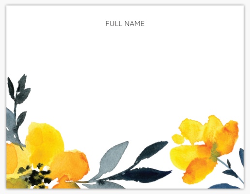 A yellow flowers watercolor white yellow design for Theme