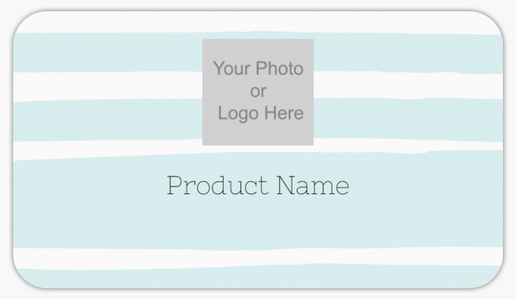 Design Preview for Patterns & Textures Product Labels on Sheets Templates, 2" x 3.5" Rounded Rectangle
