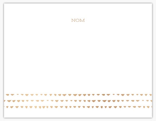 Aperçu du graphisme pour Modèles de cartes de correspondance, Non pliées 13,9 x 10,7 cm