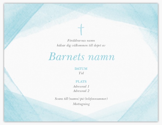 Förhandsgranskning av design för Designgalleri: Religiösa högtider Inbjudningskort, Enkelt 13,9 x 10,7 cm
