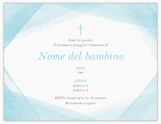 Anteprima design per Galleria di design: inviti e biglietti per ricorrenze religiose, Piatto 13,9 x 10,7 cm