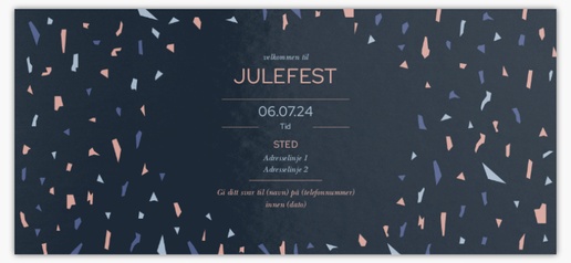 Forhåndsvisning av design for Designgalleri: Invitasjoner og kort, Ensidig 21 x 9.5 cm